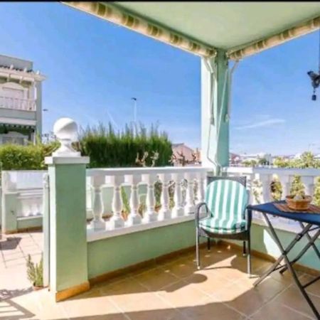 Bungalow Adaptado, Terraza Muy Grande Y Soleada. Gran Alacant Kültér fotó