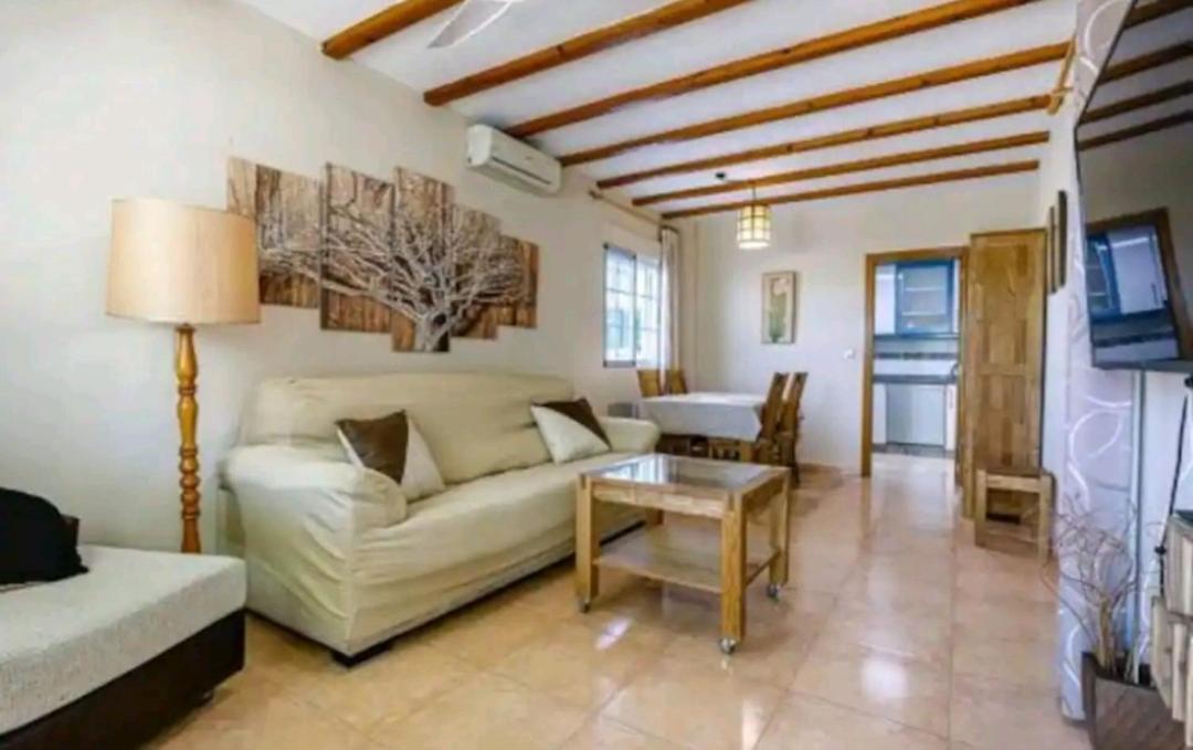 Bungalow Adaptado, Terraza Muy Grande Y Soleada. Gran Alacant Kültér fotó