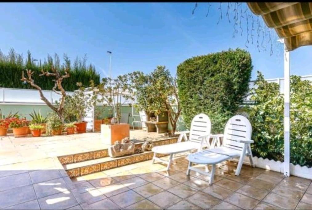 Bungalow Adaptado, Terraza Muy Grande Y Soleada. Gran Alacant Kültér fotó